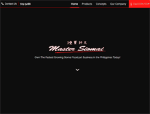 Tablet Screenshot of mastersiomai.com